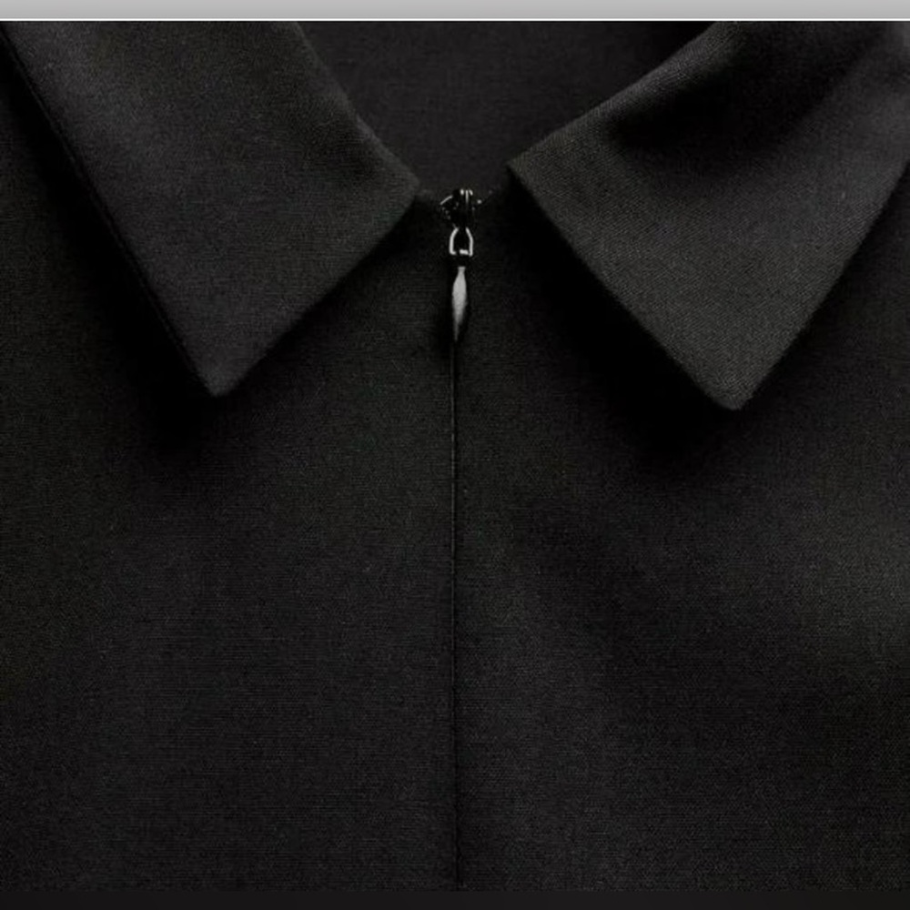 Zara Black Mini Dress - Picture 6 of 16